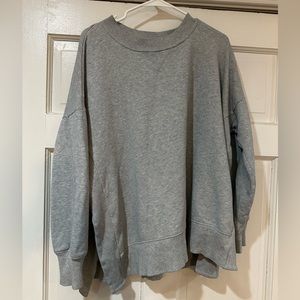 Oversized aerie sweatshirt, size large